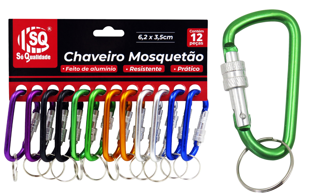 CHAVEIRO MOSQUETAO SAFARI SQ-3414