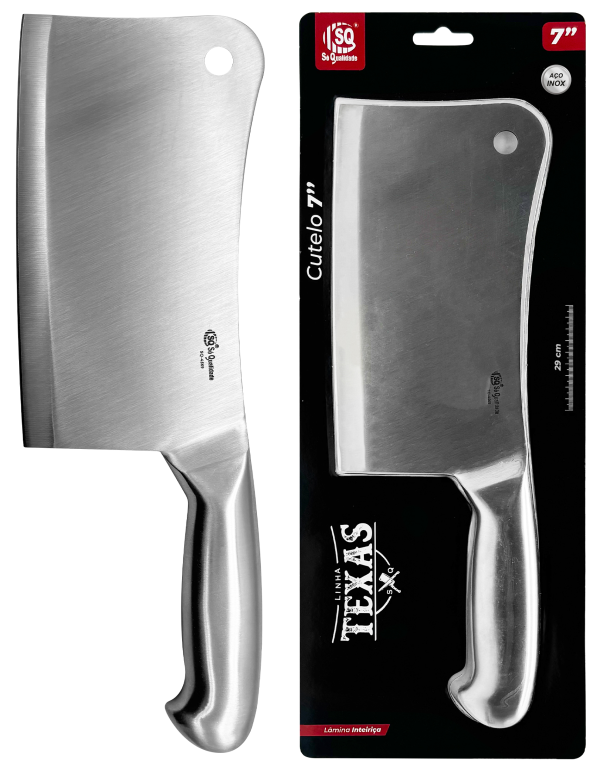 CUTELO LAMINA INTEIRICA INOX 7POL TEXAS SQ-4