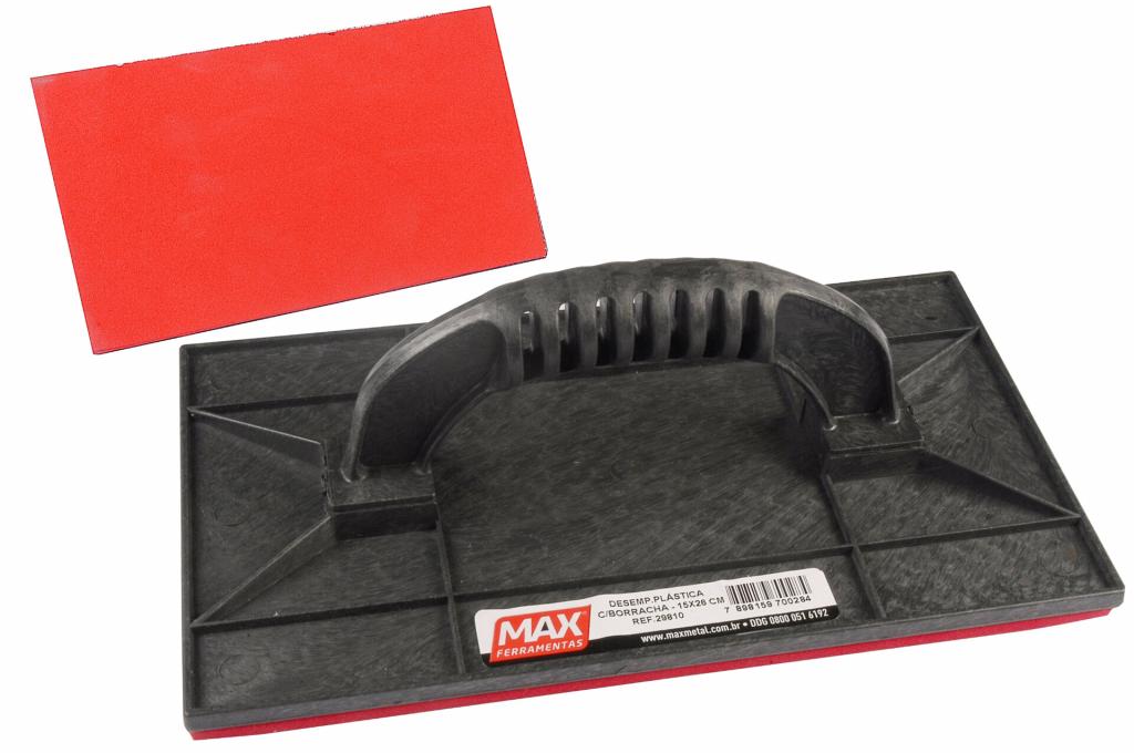 DESEMPENADEIRA PLASTICA C/BORRACHA MAX 29810