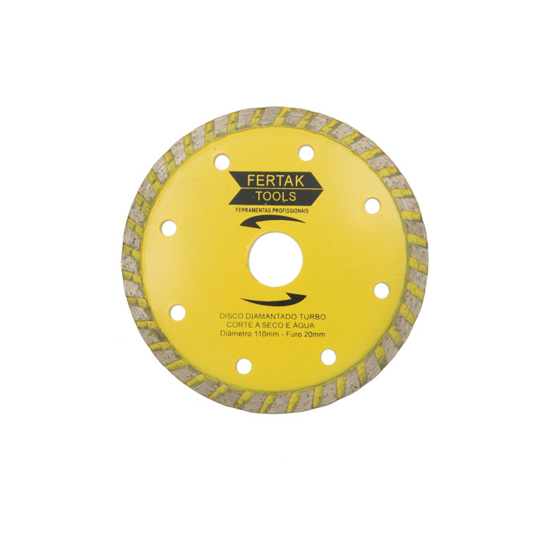 DISCO DE CORTE DIAMANTADO TURBO FERTAK 2802