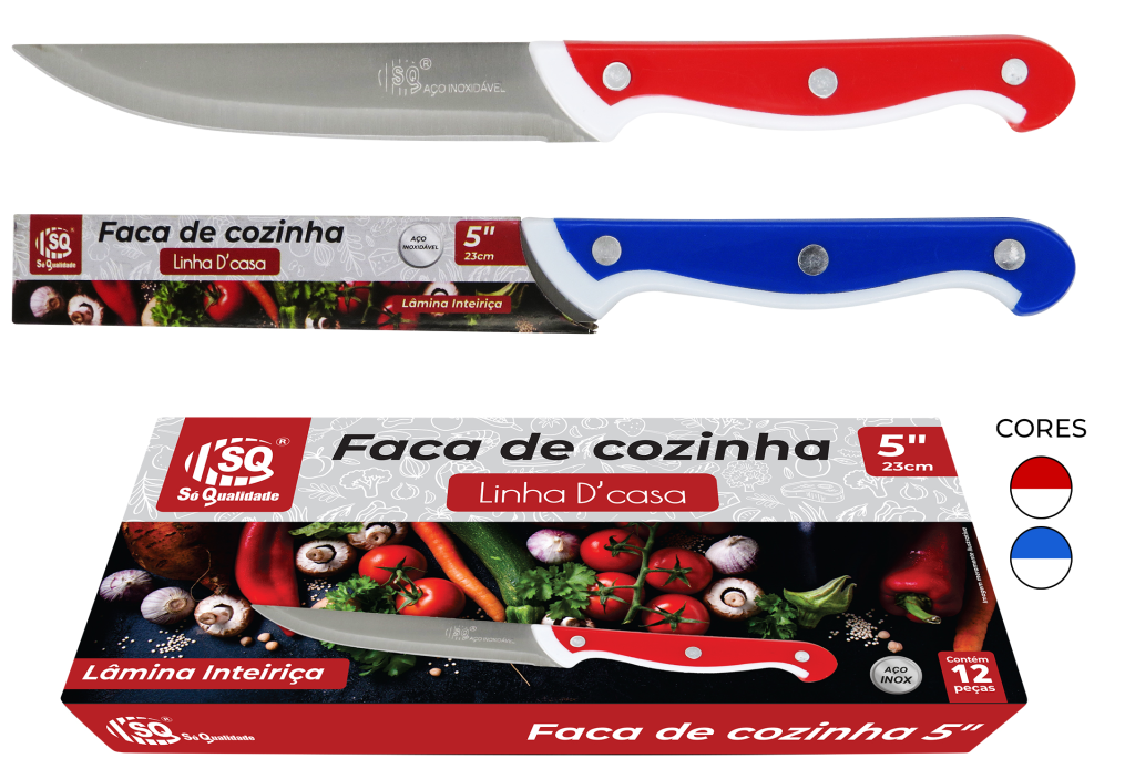 FACA DE COZINHA 5'' SQ-3212