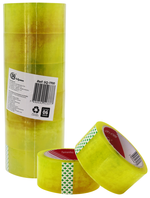 FITA ADESIVA TRANSPARENTE 82MX47MM SQ-1700
