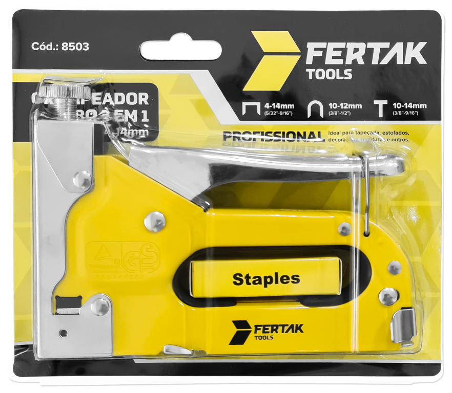 GRAMPEADOR PROFISSIONAL 3EM1 FERTAK 8503 *