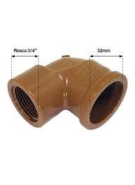 JOELHO SOLDAVEL E ROSCAVEL 32MMX3/4'' KRONA