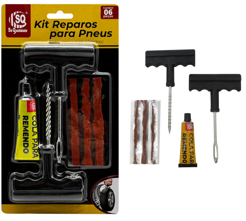 KIT REPARO P/PNEUS 6P€S SQ-3499 *