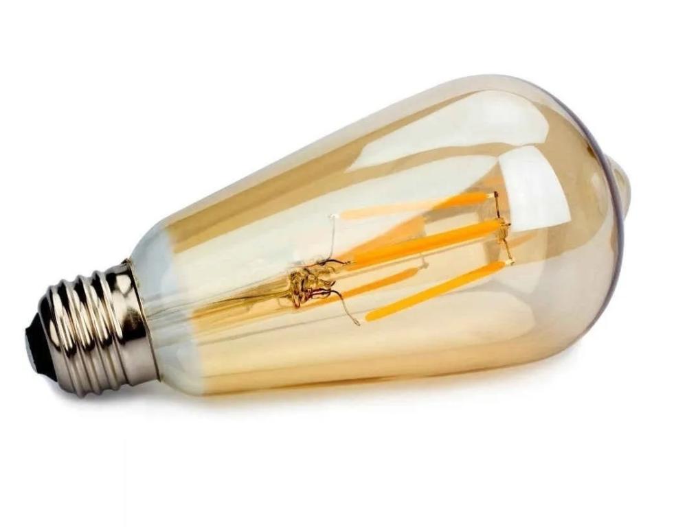LAMPADA DE FILAMENTO PERA 4W ST64 *