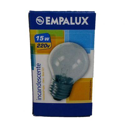 LAMPADA INCAND. 15W GELAD/FOGAO/MICR E27 EMP