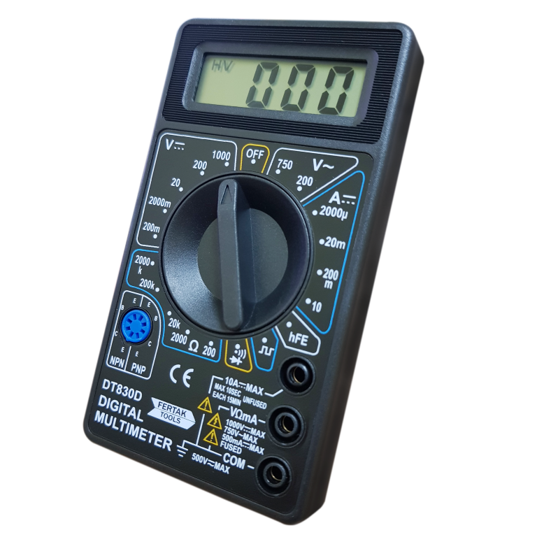 MULTIMETRO DIGITAL FERTAK 8220