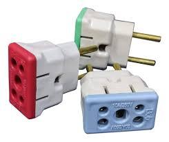 PINO ADAPTADOR 10A/20A ''BOB ESPONJA'' COLORID