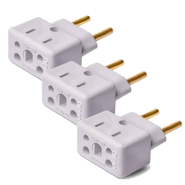 PINO ADAPTADOR 10A/20A BOB ESPONJA BRANCO 10