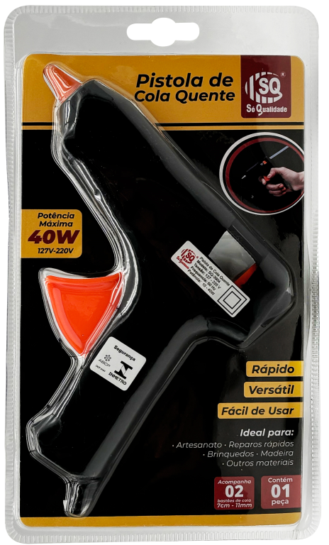 PISTOLA DE COLA QUENTE GRANDE SQ-3904