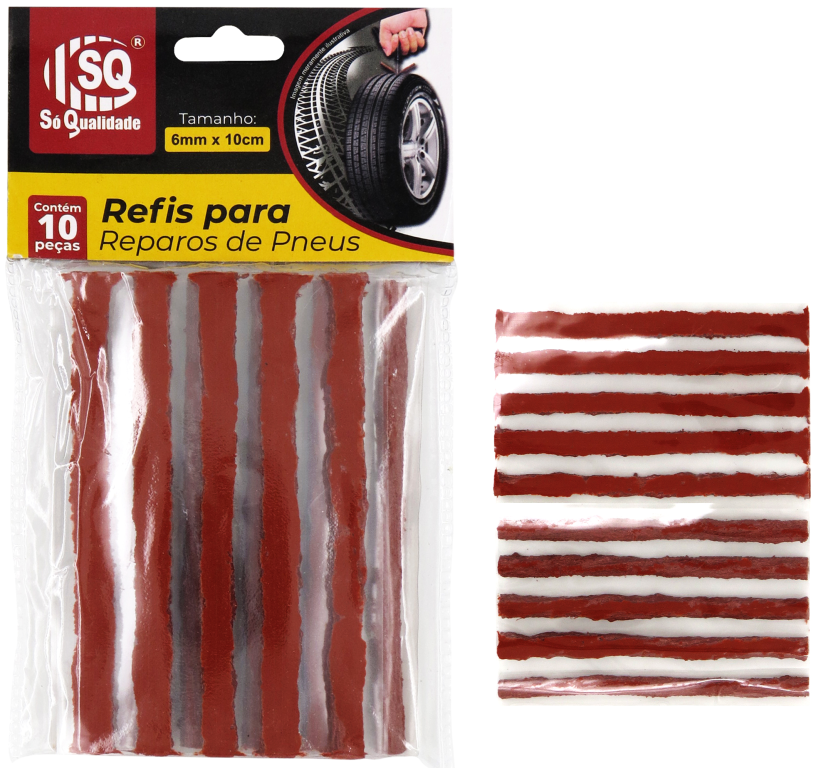REMENDO PARA PNEU 10PCS SQ-3731