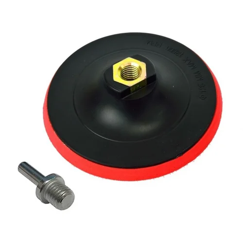 SUPORTE DISCO LIXA VELCRO C/ADAPTADOR 125MM