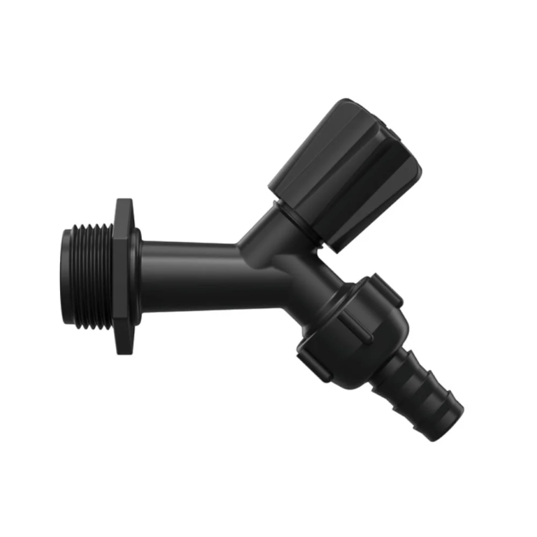 TORNEIRA DE JARDIM PRETA 1/2-3/4 PLASBOHN 10