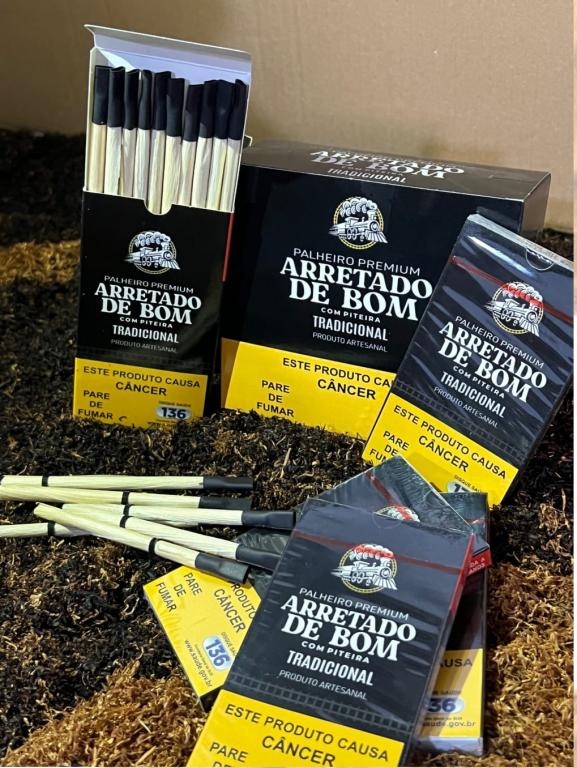 PALHEIRO A DE BOM PREMIUM C/ PITEIRA TRADICIONAL 10X10 CIG