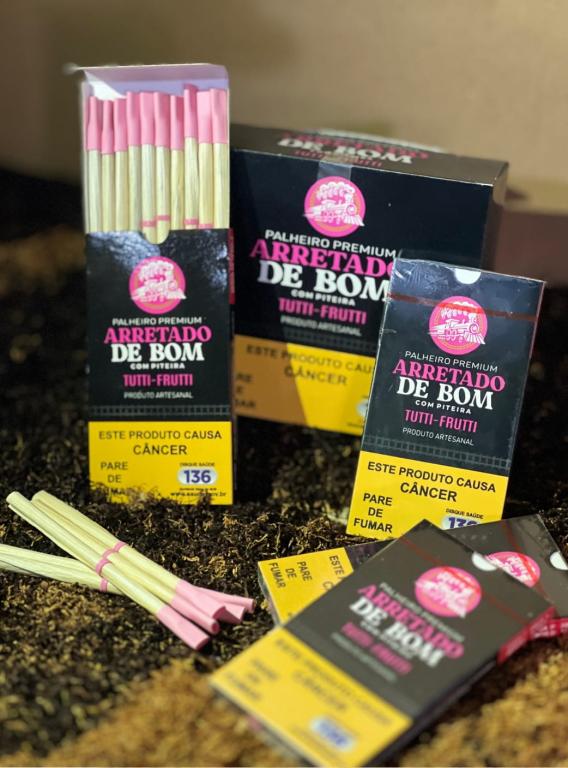 PALHEIRO A DE BOM PREMIUM C/ PITEIRA TUTTI FRUTI 10X10 CIG