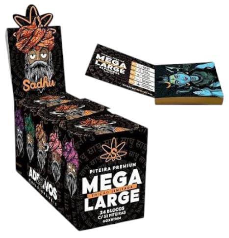 PITEIRA DE PAPEL SADHU NIGHT MEGA LARGE C/24