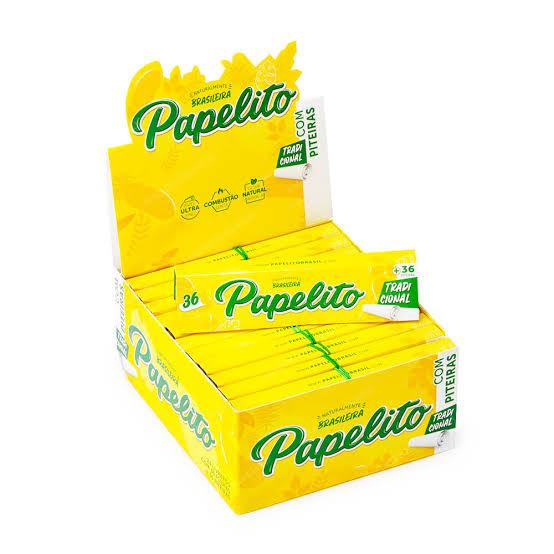 PAPEL SEDA PAPELITO TRADIC. C/ PITEIRA KING SIZE C/24