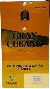 CHARUTO GRAN CUBANO TRADICIONAL C/5