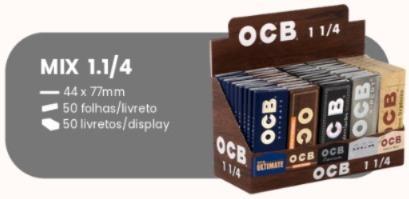 PAPEL SEDA OCB MIX MINI 1.1/4 C/50