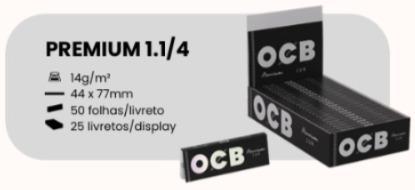 PAPEL SEDA OCB PREMIUM MINI 1.1/4 C/25