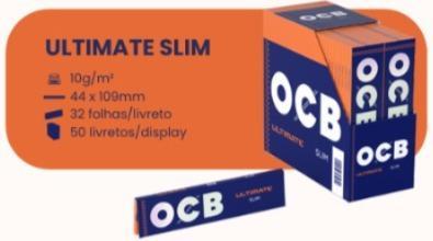 PAPEL SEDA OCB ULTIMATE KS C/50