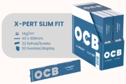 PAPEL SEDA OCB X-PERT SLIM FIT KS C/50