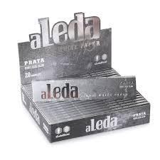PAPEL SEDA ALEDA PRATA KING SIZE SLIM C/20
