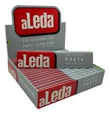 PAPEL SEDA ALEDA PRATA KING SIZE SLIM C/20