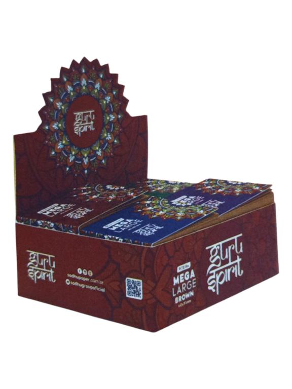 PITEIRA DE PAPEL GURU SPIRIT MEGA LARGE BROWN C/20