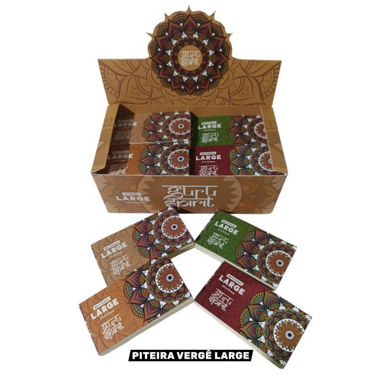 PITEIRA DE PAPEL GURU SPIRIT VERGÊ LARGE C/20