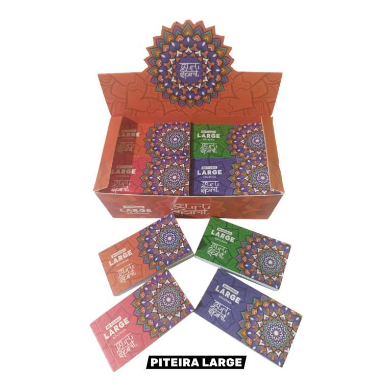 PITEIRA DE PAPEL GURU SPIRIT LARGE BRANCA C/20