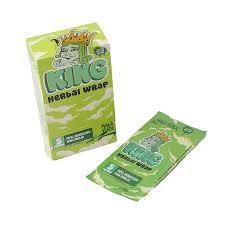 PAPEL SEDA HERBAL WRAP BLUNT MAÇA VERDE KS REGULAR  C/25