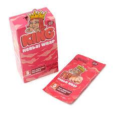 PAPEL SEDA HERBAL WRAP BLUNT MORANGO KS REGULAR C/25