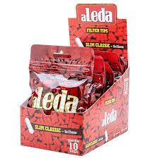 FILTRO DE ACETATO ALEDA RED SLIM SIZE 6,0MM X 15MM - 150 FILTROS