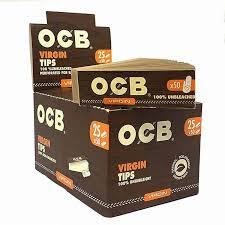 PITEIRA DE PAPEL OCB SLIM BROWN C/25