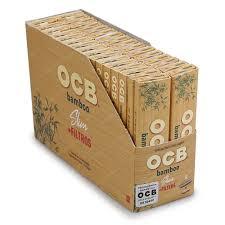 PAPEL SEDA OCB BAMBOO + PITEIRA C/32