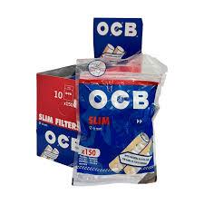 FILTRO PARA CIGARROS OCB SLIM GOMMED 10/150