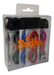 TESOURA DOBRAVÉL PLÁSTICO GURU SPIRIT C/12