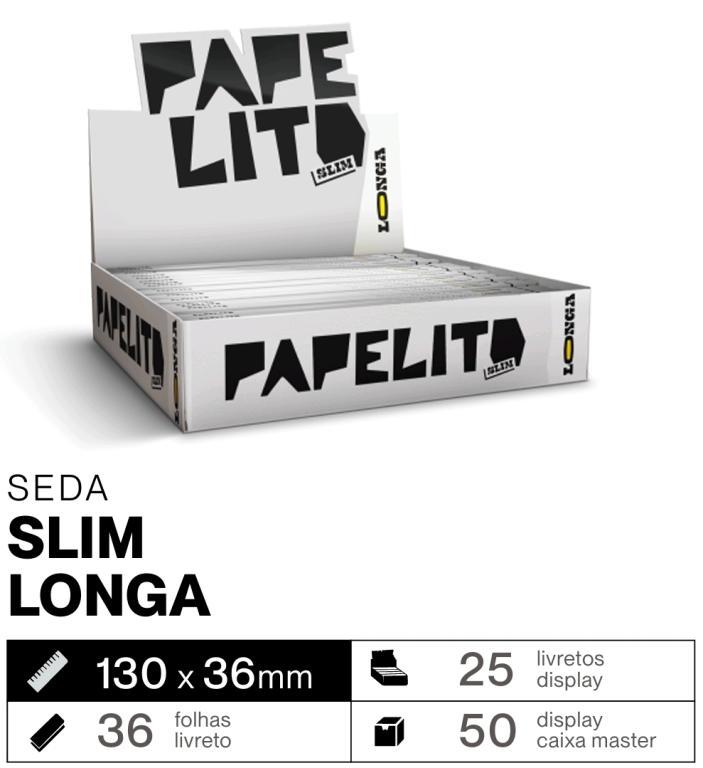 PAPEL SEDA PAPELITO LONGA SLIM C/25