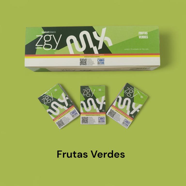 FUMO ZGY BRASIL FRUTAS VERDES C/10UN