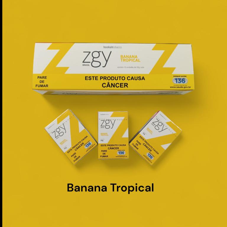 FUMO ZGY BRASIL BANANA TROPICAL C/10UN