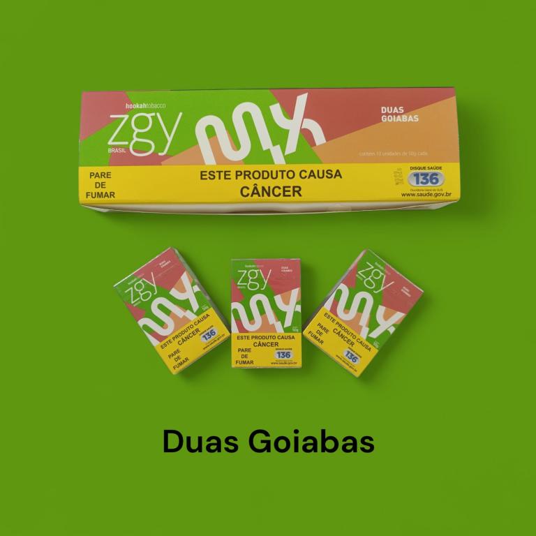 FUMO ZGY BRASIL DUAS GOIABAS C/10UN