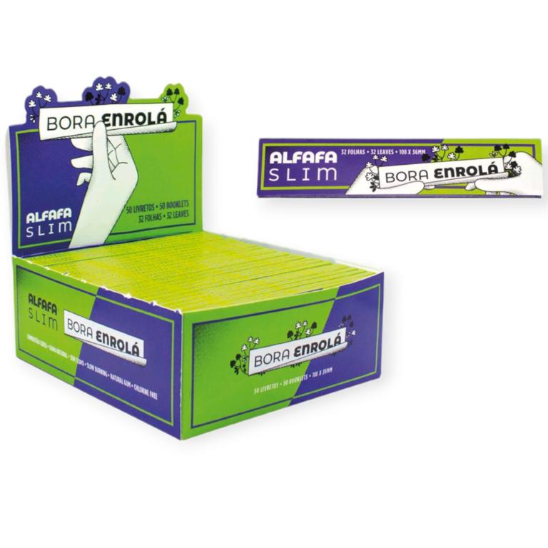 PAPEL SEDA BORA ENROLÁ ALFAFA KS SLIM C/50