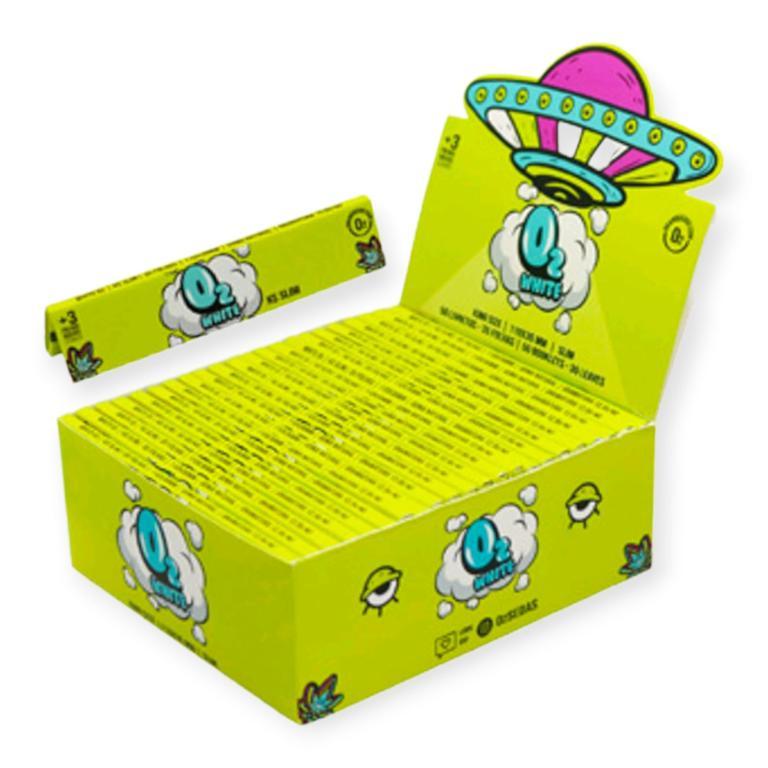 PAPEL SEDA O2 WHITE KS SLIM C/50