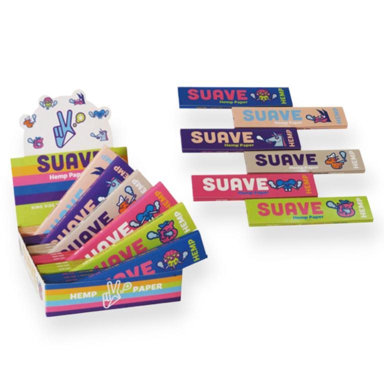 PAPEL SEDA SUAVE HEMP FUMADORES LARGE KS C/24