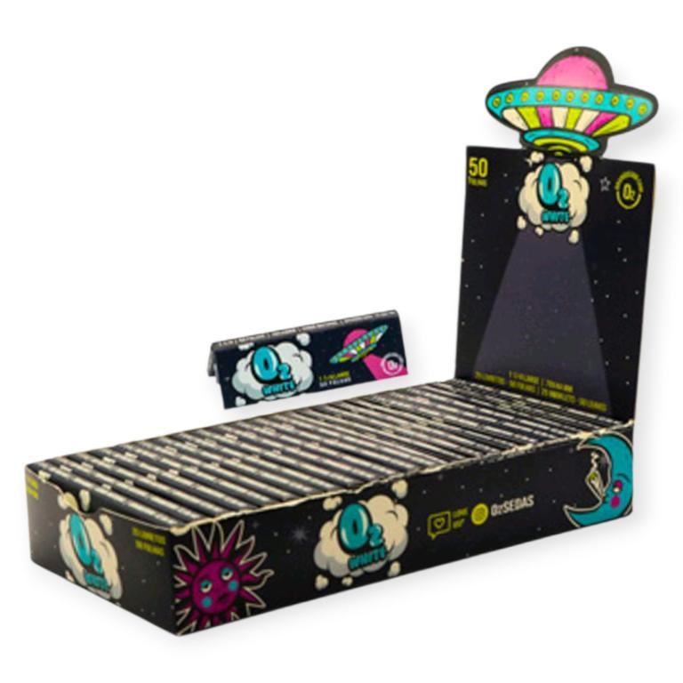 PAPEL SEDA O2 WHITE LARGE MINI C/25