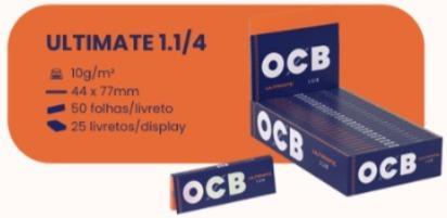 PAPEL SEDA OCB ULTIMATE MINI 1.1/4 C/25