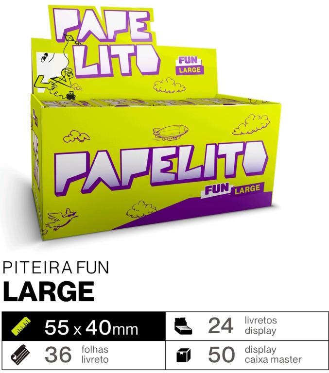 PITEIRA DE PAPEL PAPELITO FUN LARGE C/24