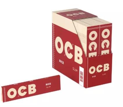 PAPEL SEDA OCB RICE KS C/50 (PAPEL DE ARROZ E CANHAMO ORGANICO)